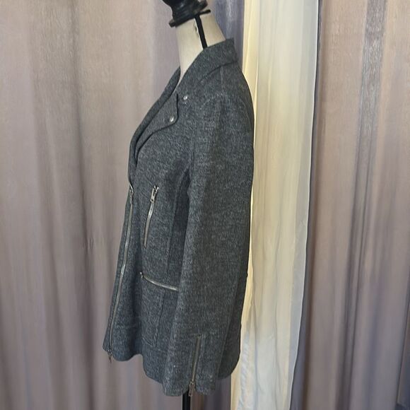 Alexander Wang wool blend gray jacket/coat, US4 - Picture 10 of 15